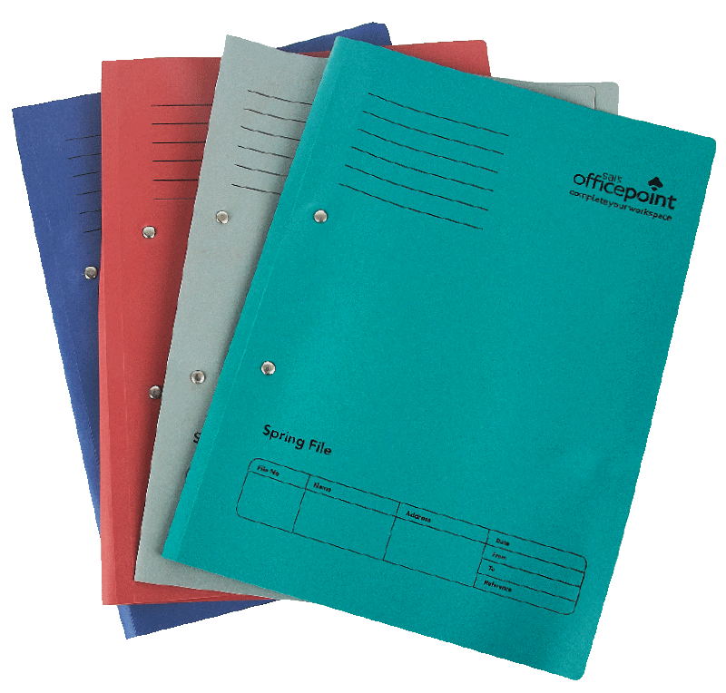 Spring File Product categories